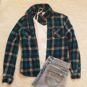 Plaid Button Down